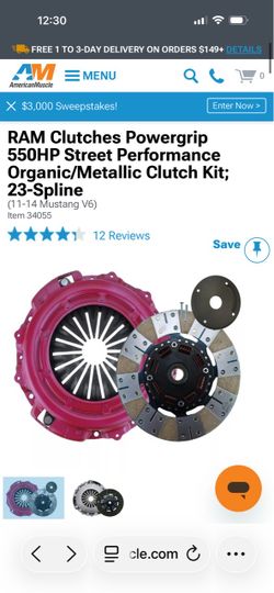 RAM Clutches Powergrip Clutch Kit 23-Spline
