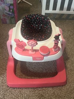Disney Minnie Mouse Baby Walker – Pink – Activity Center