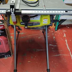 Ryobi Table Saw With Stand