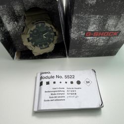 New Casio G-Shock GA-700 Tan & Black Digital & Analog Multi-Function Men's Watch