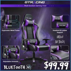 GTRACING GAME CHAIR BLUETOOTH NEW