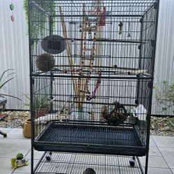 BIRD CAGE.............JAULA PARA PAJAROS 