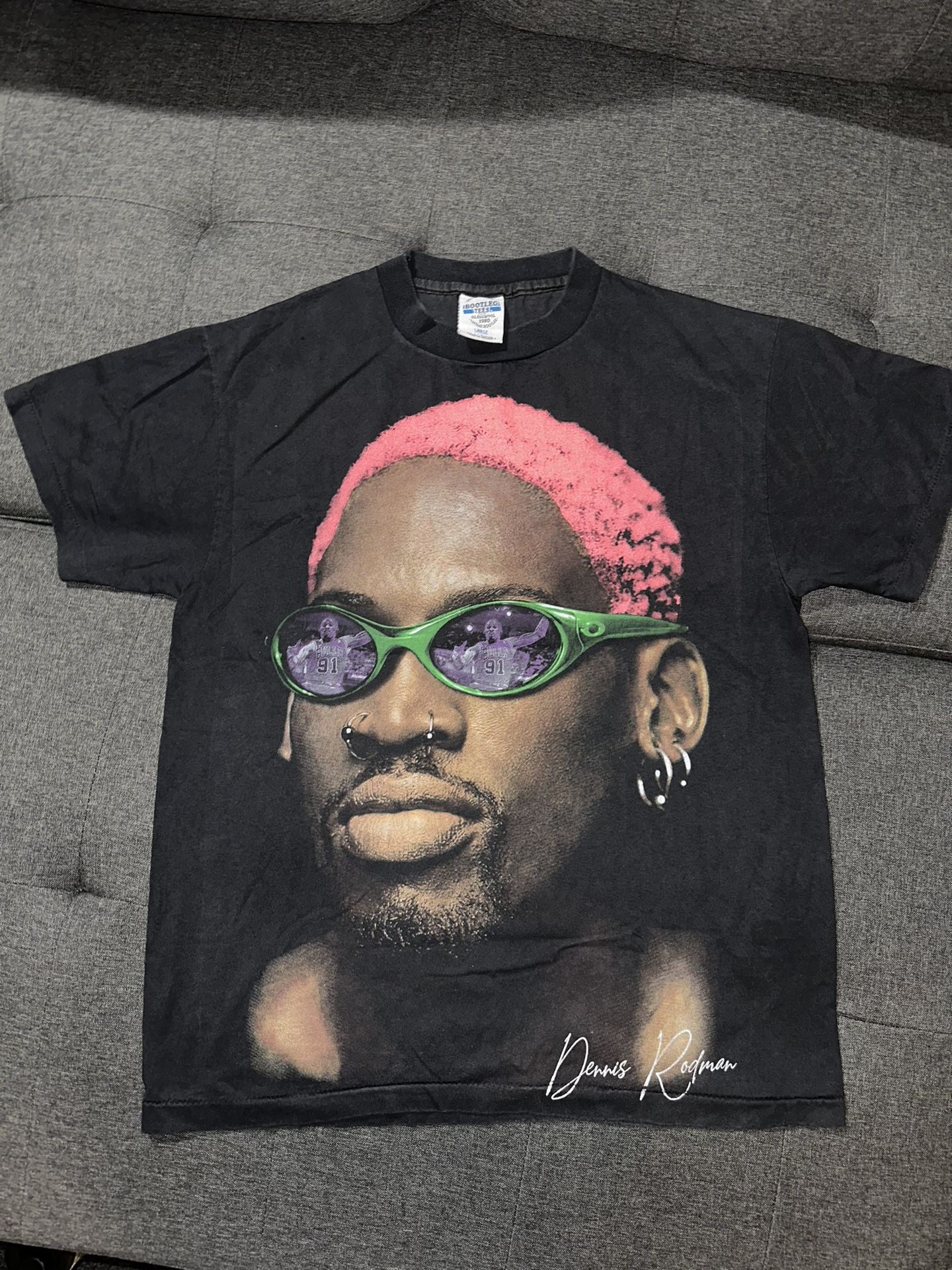 Dennis Rodman Vintage Style Modern Boot AOP Shirt Double Sided Graphic Big