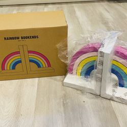 Cotton On Rainbow Bookends New Book Unicorn