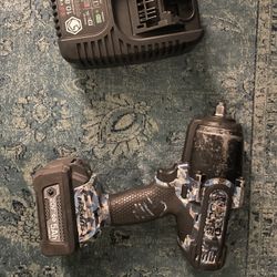 Matco 1/2 Impact Wrench W Battery And Charger