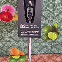 ICON G2 3/8 in. Drive, 14 in. Long Locking Flex Ratchet with Comfort Grip