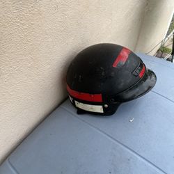 Motorcycle Helmet And Seat