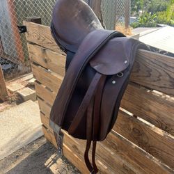 Stubben Saddle, Bareback Saddle,Halter