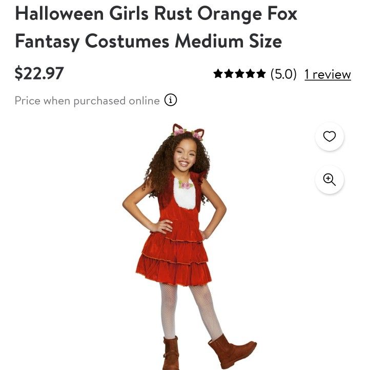 Fox Halloween Costume