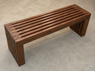 Outdoor bench