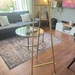 Gold Sign Stand: Wedding And Events