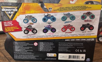 Monster Jam truck 2026 collectables series 35 1:64 scale
