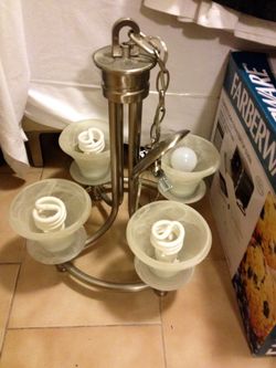 Silver Ceiling Living Room Light/ Chandelier 