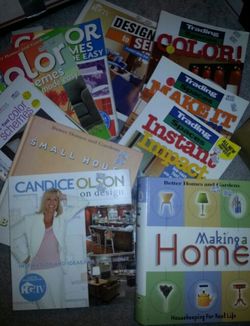 $5 Lots of Designing, DIY & Home Decorating Books