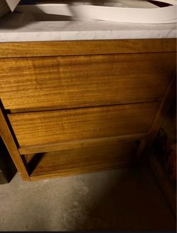 Bathroom vanity cabinet sink