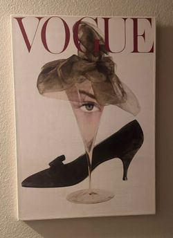 Vintage Vogue canvas print