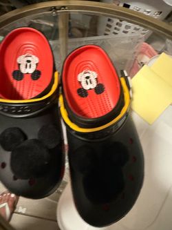 Mickey crocks size 8 women’s
