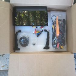 Android Audio Receiver 10-in Screen Includes All Wiring Backup Camera Everything New In The Box