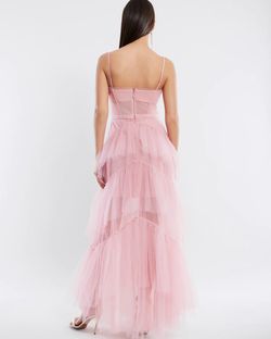 sachin and babi light blue dress Bcbg maxazria tulle main image 1