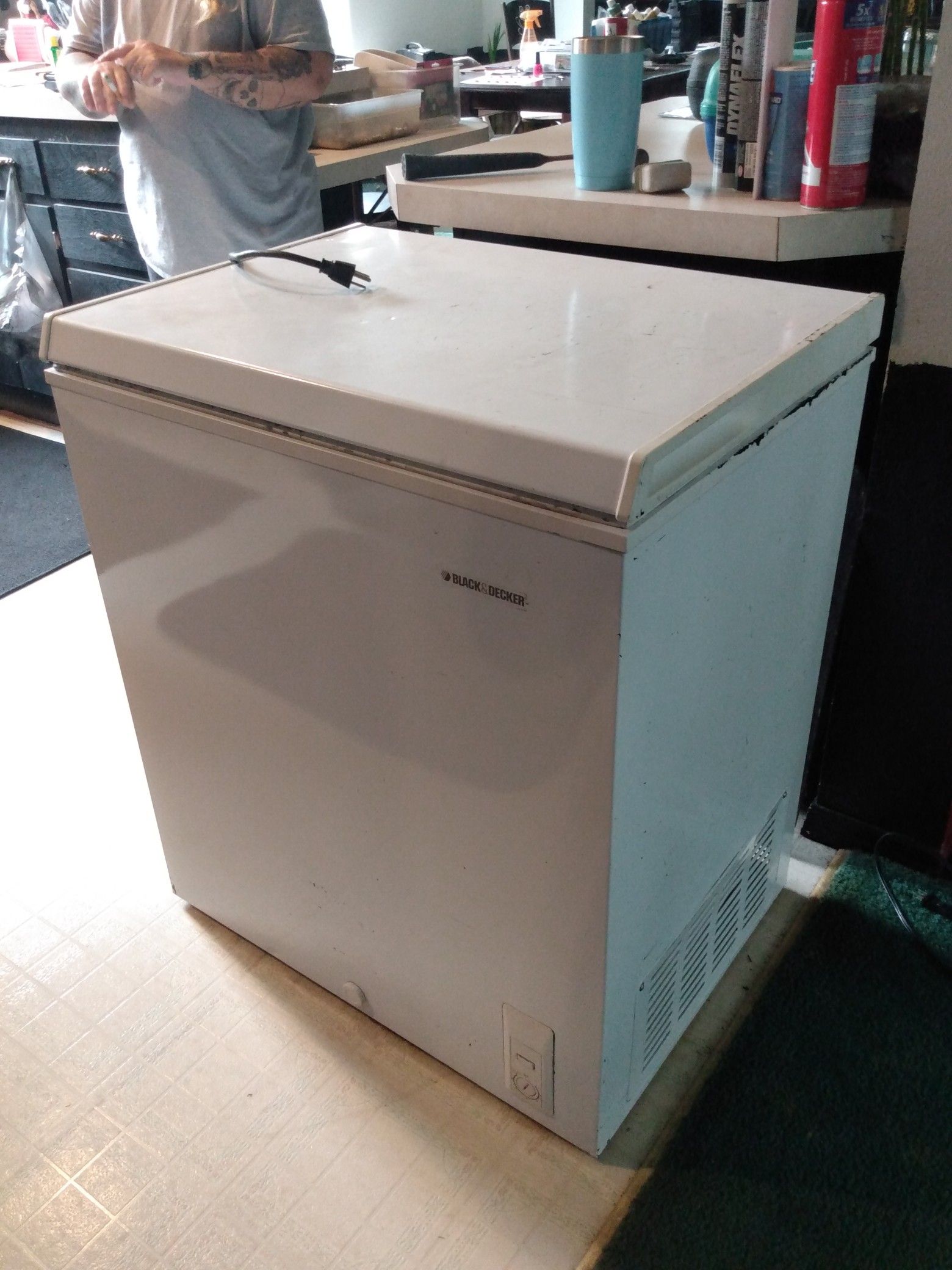 Black and Decker deep freezer. for Sale in Brooksville, FL OfferUp