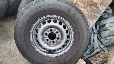 4 Rims & Tires For CHEVY OR GMC 6 LUG 16 Inch