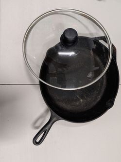 Lodge Cast Iron Skillet with Glass Lid – USA