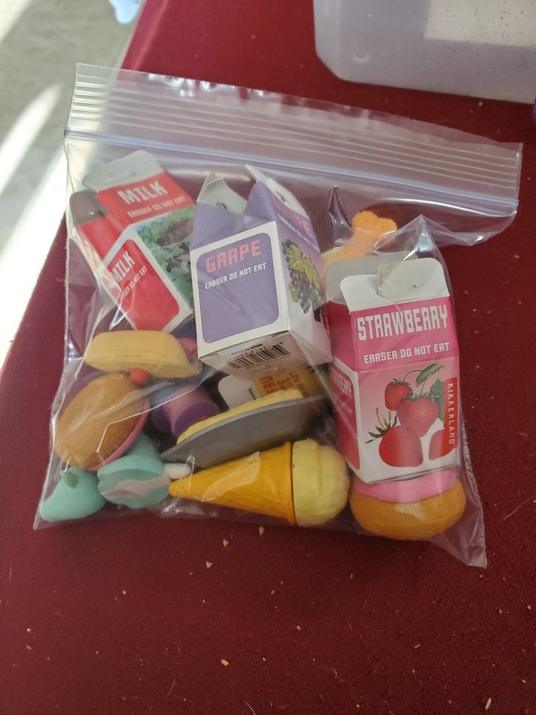 Food erasers