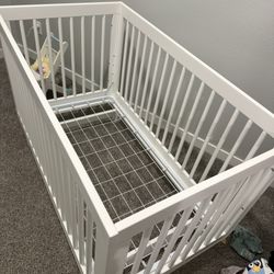 Crib & Newton Mattress 