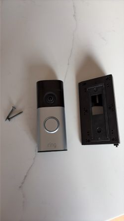 Ring Wired Doorbell Plus (Gen 2)  + 35-55 degree angle mount