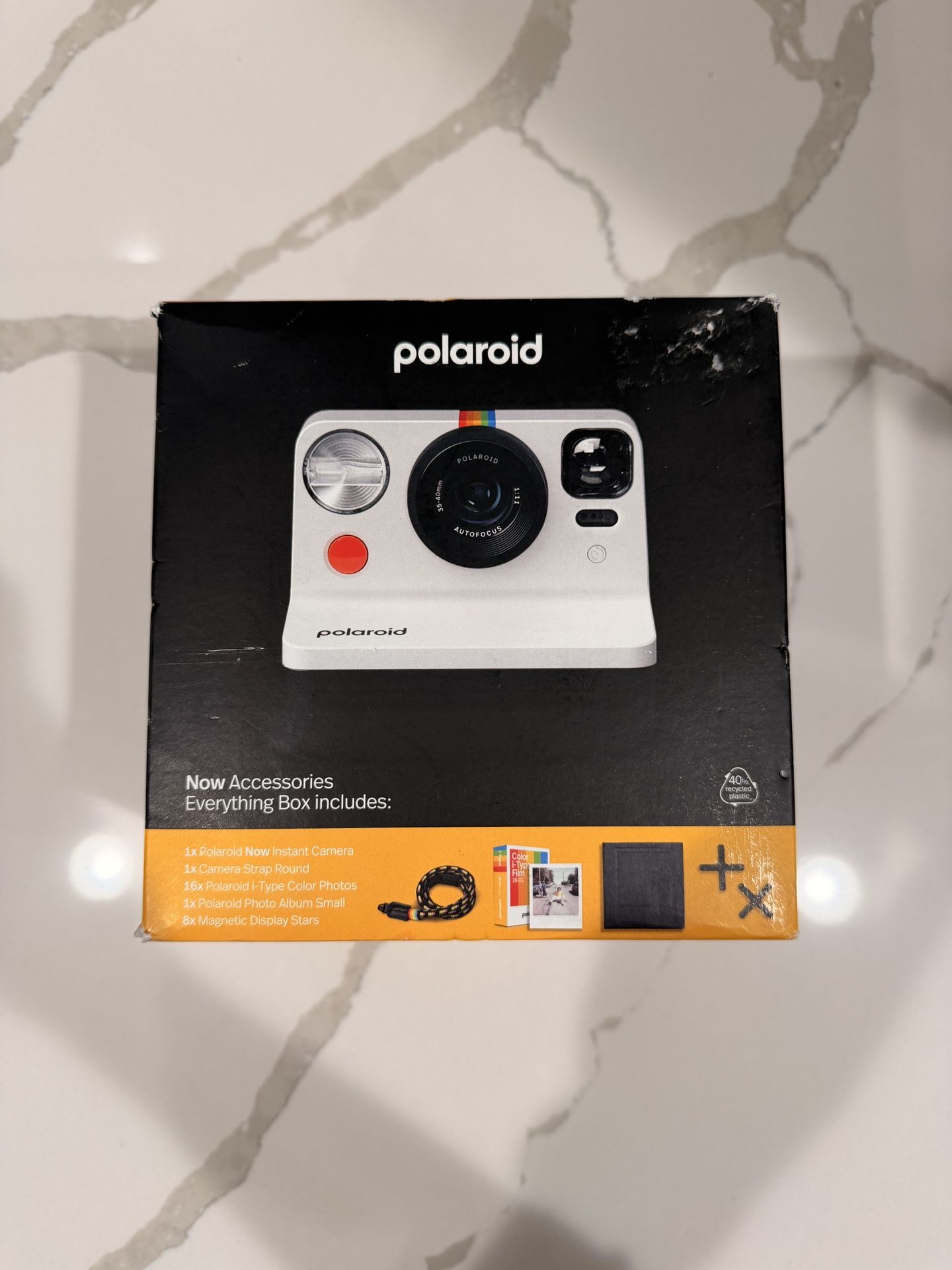 Polaroid Now Instant Camera Essential Bundle