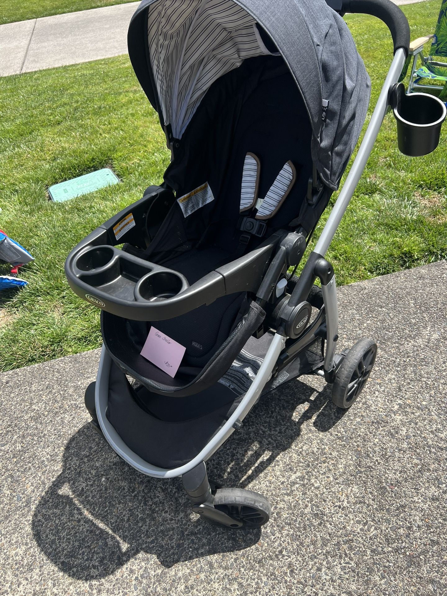 Stroller And Bouncy Chair