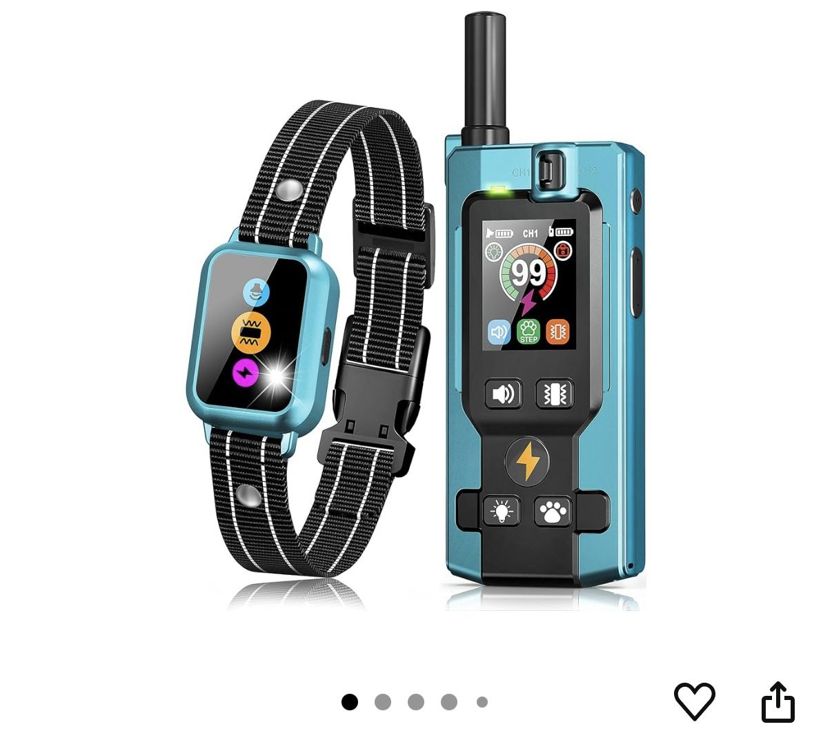 NEW Frayo Dog Training Collar with Remote - 5 Training Modes 3300FT Electric Dog Shock Collar
