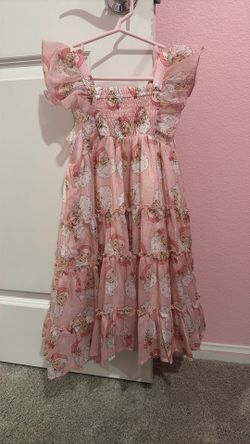 Girls Christmas Santa Dress 6Y