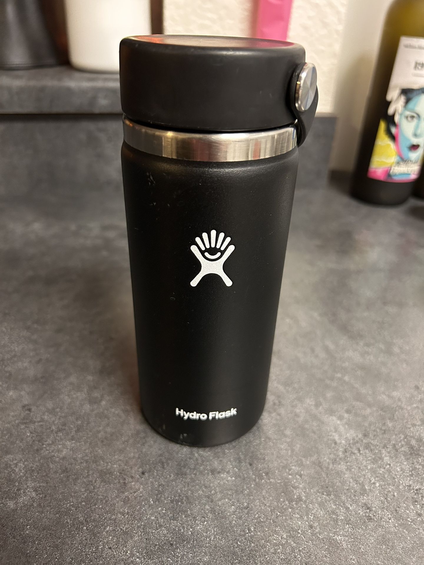 Black 16 Oz Hydro Flask