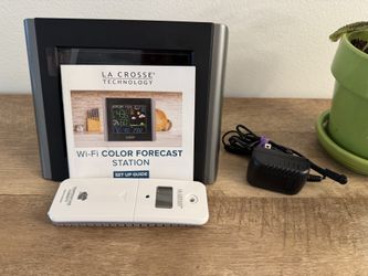La Crosse Wi-Fi Color Forecast Station – New (No Box)