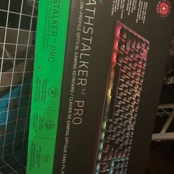 New razer gaming keyboard death stalker