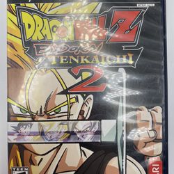 Dragon Ball Z Budokai Tenkaichi 2 Sony PlayStation 2 PS2 Black Label Complete