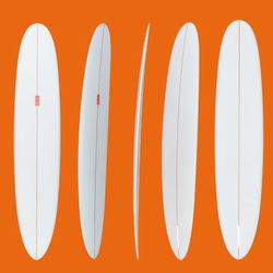 9’2 Alex Knost Brown microwave Television BMT SuperModel Longboard Surfboard