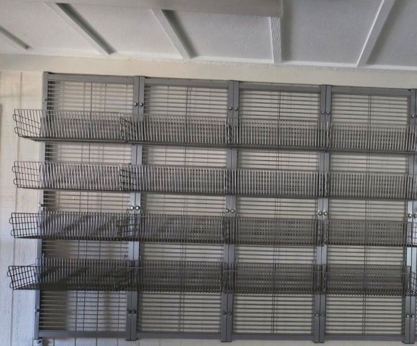 Metal Shelving w/ Baskets ($100)