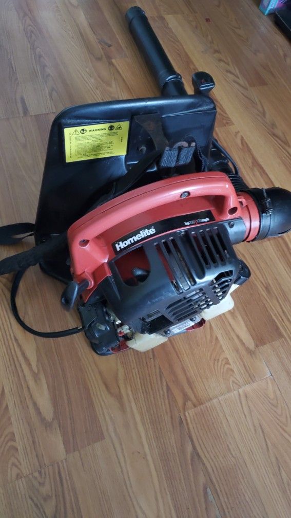 Home Lite Back Pack Leaf Blower