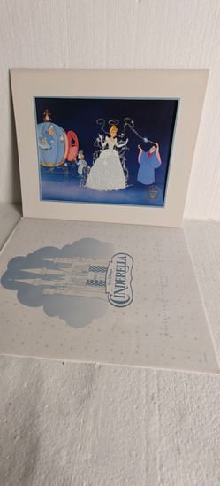 1995 Walt Disney Store Exclusive Commemorative Lithograph
