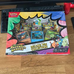 Pokemon TCG Ascended Heroes First Partners Deluxe Pin Collection