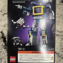 LEGO Transformers Sound wave 