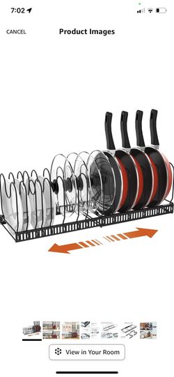Rack For Pots And Pans 