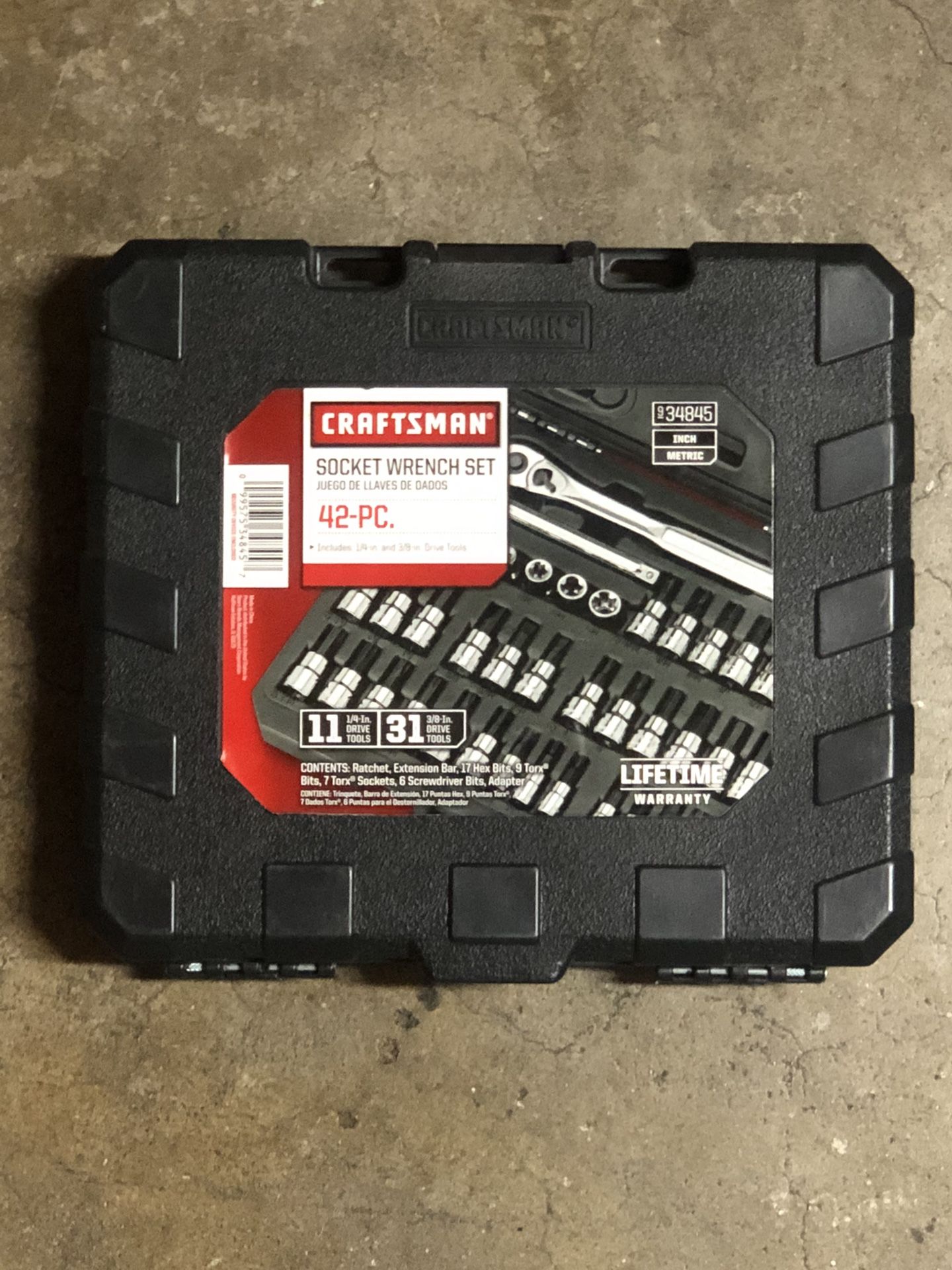 Craftsman 42-Pc. Socket Wrench Set