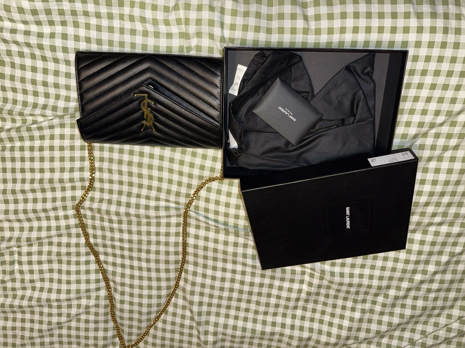 YSL Wallet Chain Purse