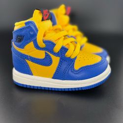 Jordan 1 Retro High OG Reverse Laney (TD)Sz 3c
