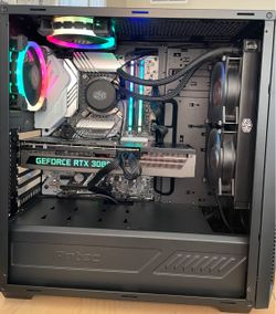 Gaming PC, i7-10700K, 16GB DDR4 RAM, RTX 3080 10GB GPU, 1TB Samsung SSD, windows 11