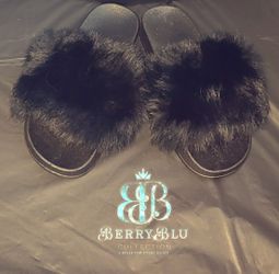Black Fur Slides