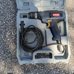 Ryobi 3 - 8 VSR Drill Corded